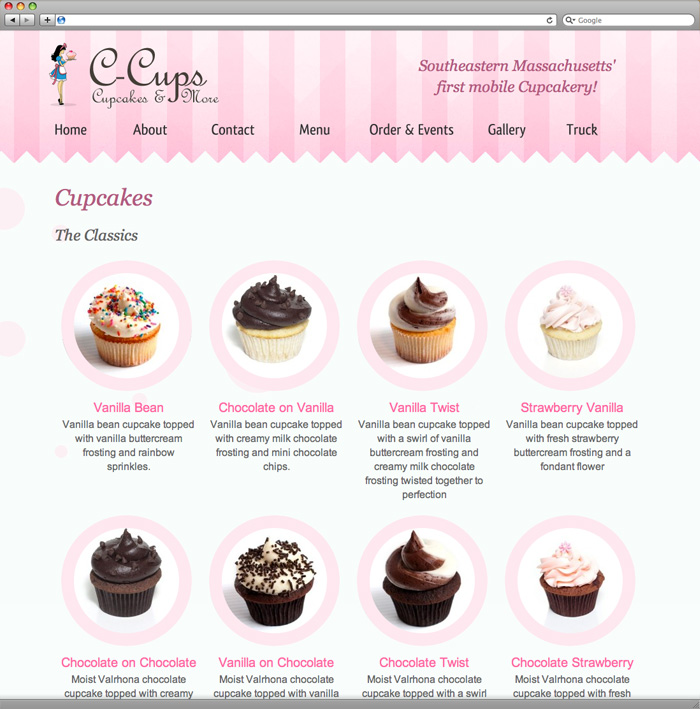 C-Cups Products Page